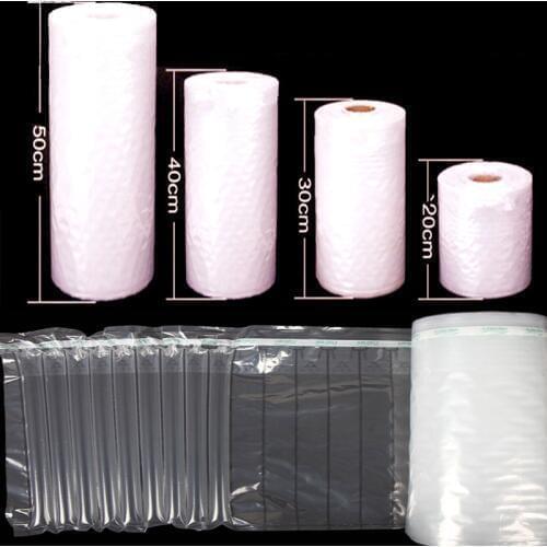 New 10M Polyethylene Bubble Column Packaging Inflatable Bag Glasses Bottle China Tableware Tool Protector Transport Mobile