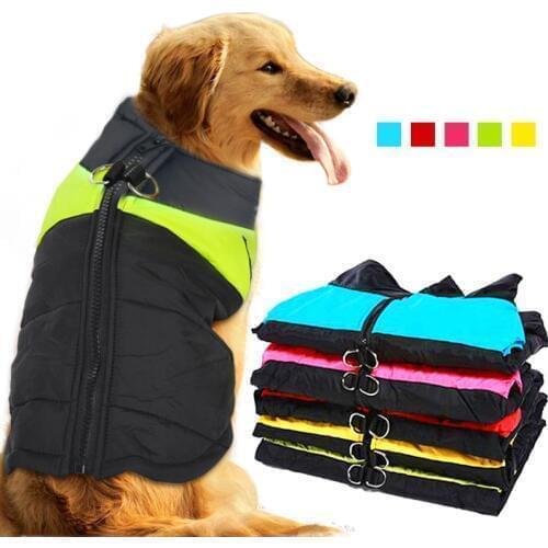 Pet Dog Clothes Winter Waterproof Clothes For Big Dogs Pet Coat Chihuahua Shepherd Dog Clothing Outfit French Bulldog Jacket 30