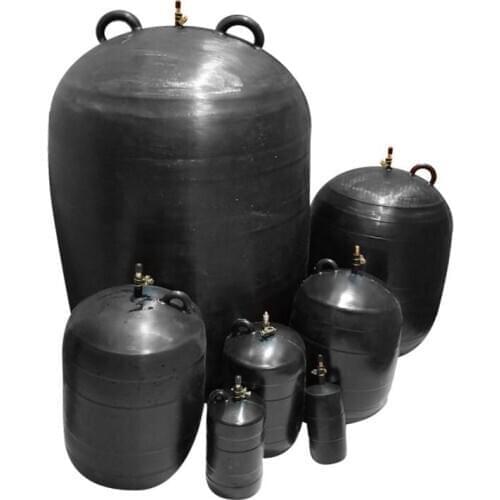 Fit Pipe Inner Diameter 96-119mm 4" Natural Natural Rubber Drain Air Bag Inflatable Bung Stop Plug Block 0.25 Bar