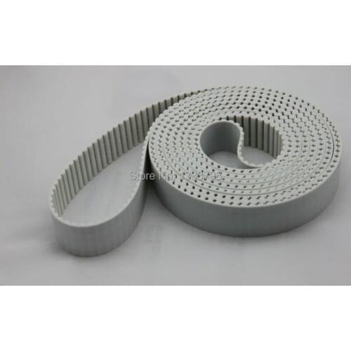 PU material with steel code inside strong AT10 power close loop timing belts