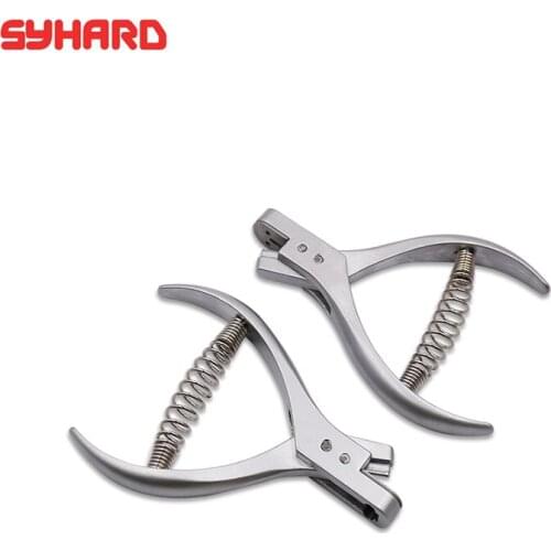 Punching Forceps For Leather Or Clothes U Shape And Round Shape Hole Punch Hole Forceps