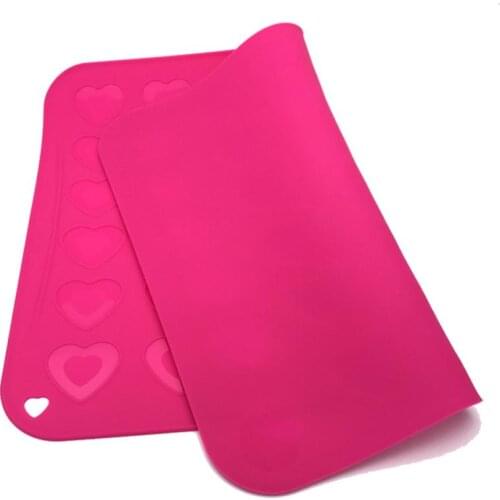 Macaron Silicone Pad Baking Mat Hearts Shape Baking Pad DIY Cake Dessert Oven Liner Home Tools For Cakes Kitchen Accessories