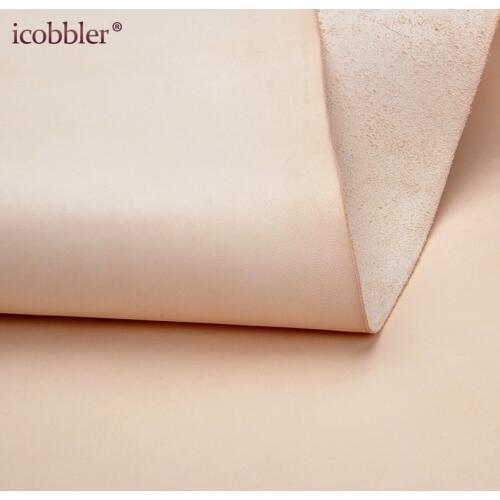 High Quality Cowhide Cow Leather Brown Genuine Leather Material DIY Cowhide Veg Tanned Leather (30x 30cm - 180cm) 2.0mm Thick