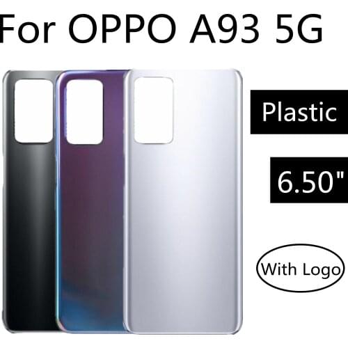 For OPPO A93 5G Battery Back Rear Cover Door Housing Battery Back Cover Replacement