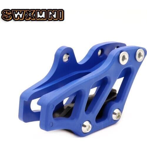 1 X Blue Plastic Chain Guide Guard Protector for Yamaha YZ WR 125 250 250F 450F 250FX 450FX 2007-2019 WR250F WR450F 2015-2019
