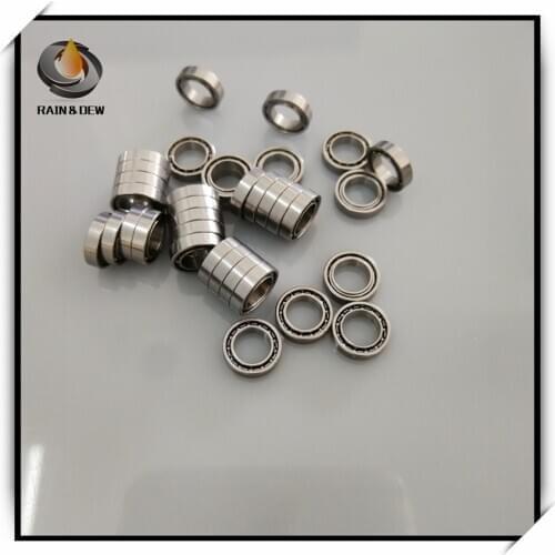 10Pcs high quality 3x6x2 stainless steel ball bearing SMR63 open ball bearings ABEC-7