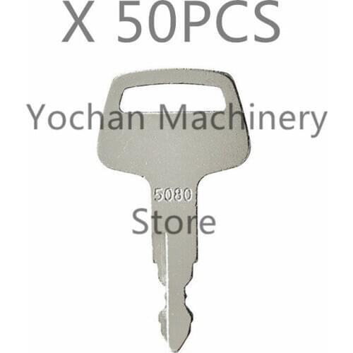 50 Pcs 5080 Key For IHI Excavator