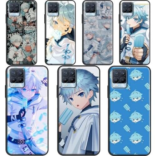 Genshin Impact chongyun For OnePlus 9 Pro 8 Pro 8T 9R Case For Realme GT Neo 6 7 i 8 Q3 Pro C21 C15 C11 C3 Coque