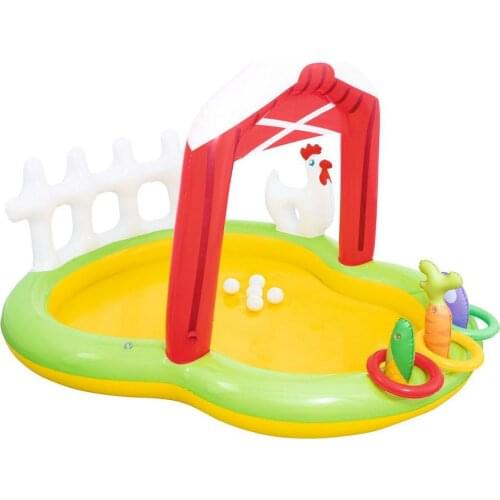 Children Inflatable Pool Bathing Tub Baby Kid Home Outdoor Large Swimming Pool Slide Kid Play Center Pool