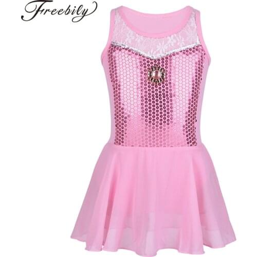 Kids Teens Ballet Tutu Dress Princess Ballet Dance Leotard Dress Fancy Costume Party Ballerina Gymnastics Leotard for Girls