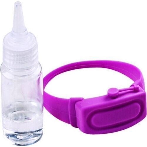 Hand Sanitizer Disinfectant Silicone Bracelet Wristband Hand Dispenser Wearable Wash Hand Sanitizer Dispenser Wristband Bracelet