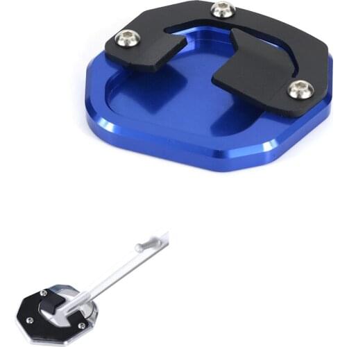 For Yamaha Tenere 700 XTZ690 2019-2020 XTZ 690 TENERE700 Kickstand Side Shoe Foot Rests Stand Extension Enlarger Aluminum