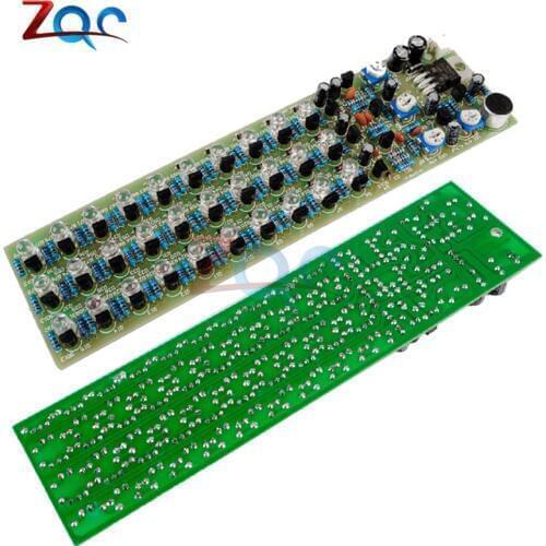 RGB Voice Control Indicator Level 3 Sections 10 Point LED Module Red Blue Green Electronic Production Kit Board DIY Kits