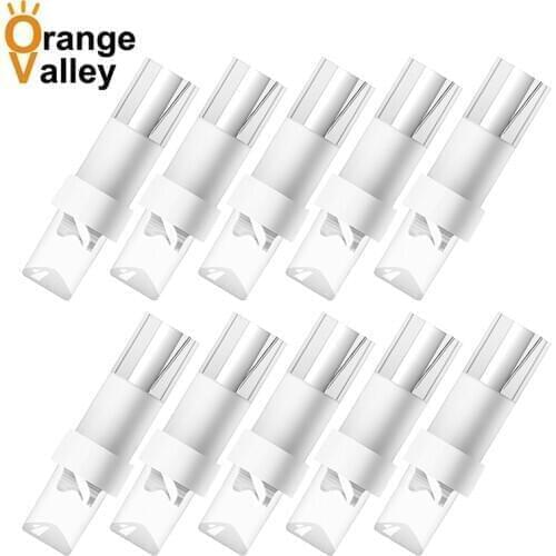 10pcs High Quality T5 1 LED 74 Car Auto Interior Dashboard Gauge Lights Instrument Warning Indicator Signal Bulbs W1.2W