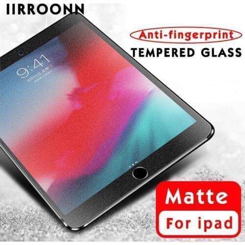 Matte Tempered Glass For Apple iPad mini Air 3 2 1 Mini 5 4 2017 2018 iPad pro 9.7 10.5 Screen Protector Tablet Film