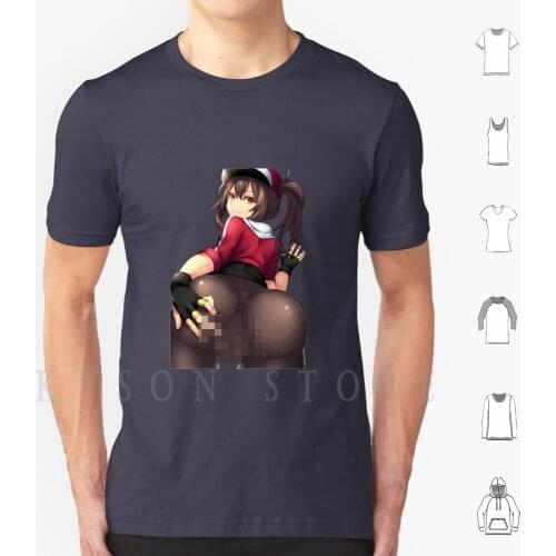 Lewd Anime Girl-Ecchi / Hentai Babe # 108 T Shirt Print For Men Cotton New Cool Tee Videogames Female Android Girls Womens