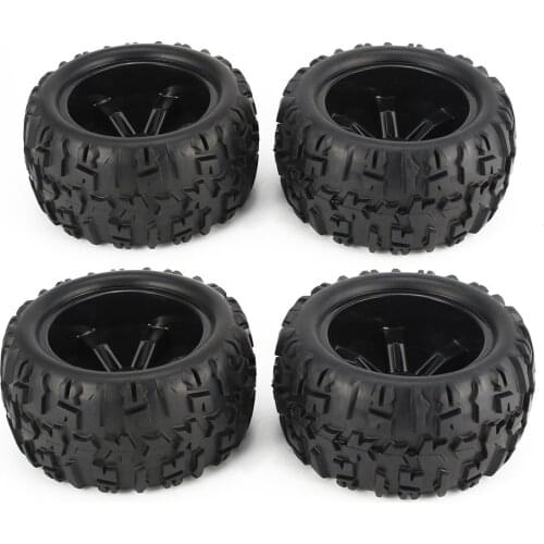 2019 2Pcs 150mm Wheel Rim and Tires for 1/8 Monster Truck Traxxas HSP HPI E-MAXX Savage Flux Racing RC Car Accessories