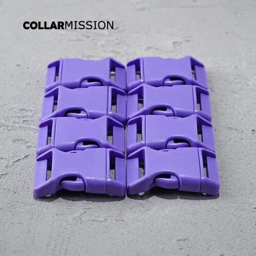 Retailing plastic adjustable buckle for DIY dog collar luggage backpack strap belt webbing 25mm heliotrope CK25SJ18