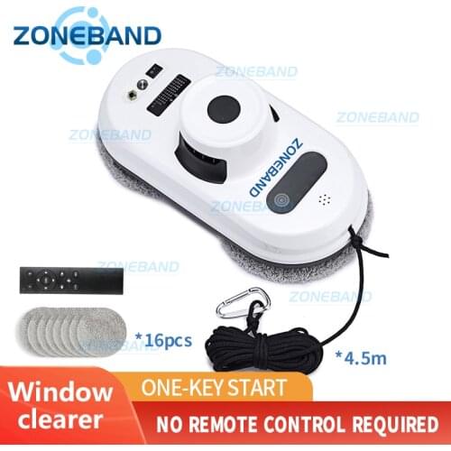 Vacuum Anti-off Window Cleaning Robot Electric Glass Brush Washer Tile Wall Magnetic Window Cleaner Wiper Washing Household Tool