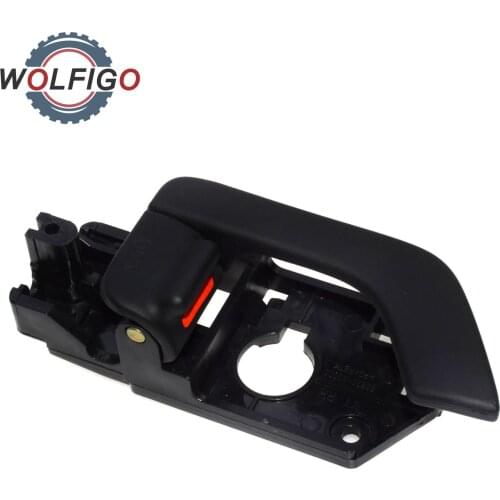 WOLFIGO Inside Door Handle Catch Right Black For 2003 2004 2005 2006 2007 2008 Hyundai Tiburon Coupe 826202C000