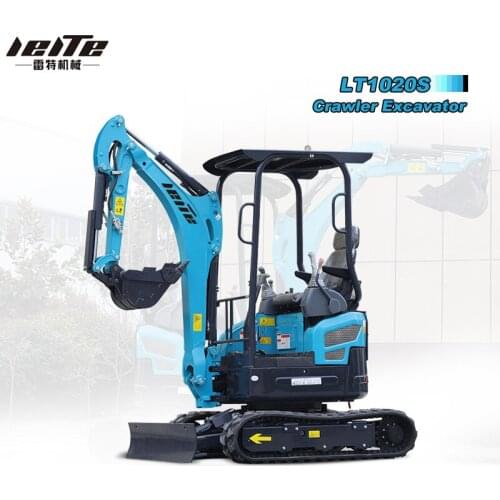 Swing Angle 45° Mini Excavator Tiny 2 Ton Crawler Digger China Promotion