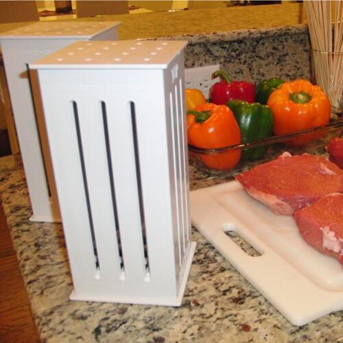 BBQ Kebab Maker Box with 16 Hole Skewers Brochette Beef Skewer Making Machine