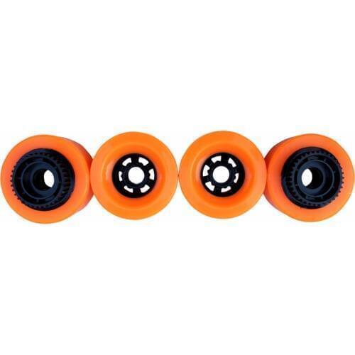 1pc 90mm Electric Skateboard Pu Wheels With Gear E-skateboard Wheels Longboard Wheels SHR83A Hardness 90X52 High Rebound