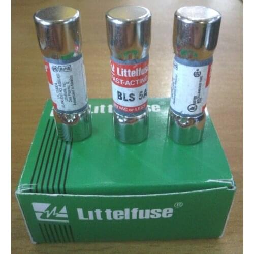 5PCS The United States Littelfuse BLS series Netlon 10*38 fuse 0.2A~5A600V