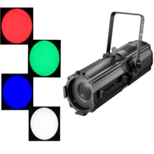 6pcs 300W Warm or Cool White Zoom Led Profile Fresnel Spot Light Theater Studio Equipment