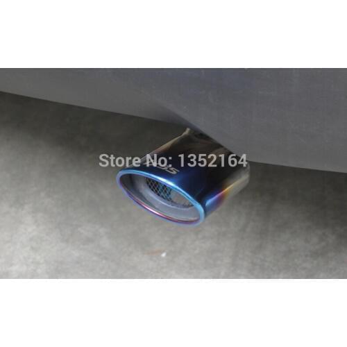 Auto end pipe car exhaust tip muffler for Hundai IX35 2010-2015,304 stainless steel, free shipping