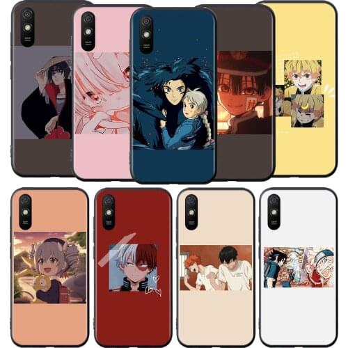 Anime Icons Hot Roles Silicone Cover For Xiaomi Redmi 9 9T 9C 8 7 6 Pro 9AT 9A 8A 7A 6A S2 5 5A 4X Plus Phone Case
