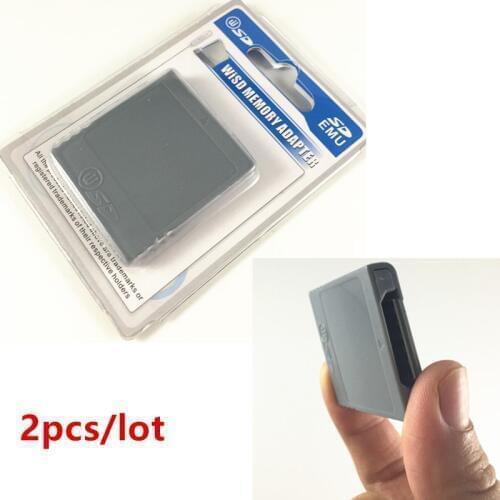 For Nintendo Nintend Wii GC GameCube Console SD Flash WISD Memory Card Stick Adapter Converter Adapter Card Reader W/ Package