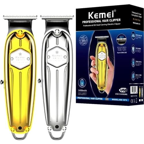 Original electirc full metal housing barber shop pro hair trimmer electric beard trimme for men hair cutting machine lithium Ion