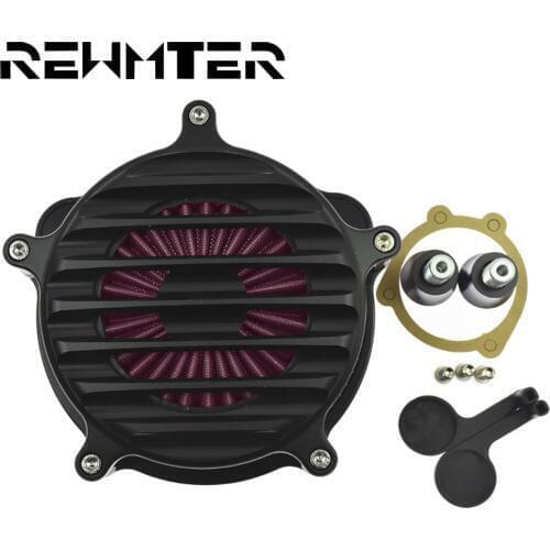 Motorcycle Air Cleaner Filter CNC For Harley XL Sportster 91-17 Touring Street Glide 08-18 Softail 00-15 FXSBSE 13-14 FLSTSE