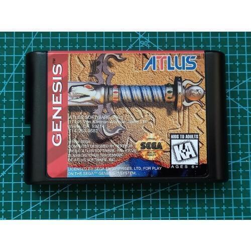 Genesis Game : Crusader of Centy ( USA Version!! English Language!! Save ok!! )