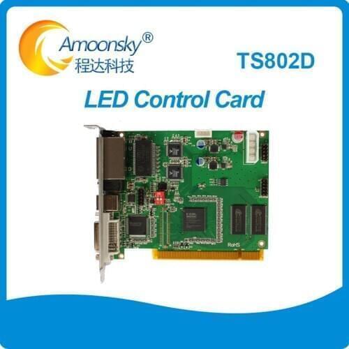Linsn ts802d sending card rgb video display controller ts802 replace linsn control system ts801 ts801d sending linsn card