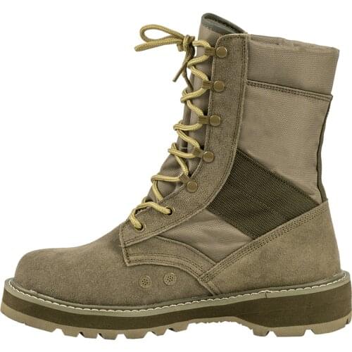 Summer High-Top Outdoor Breathable Special Forces Combat Tactical Desert Land War Military Mountaineering Training Boots men