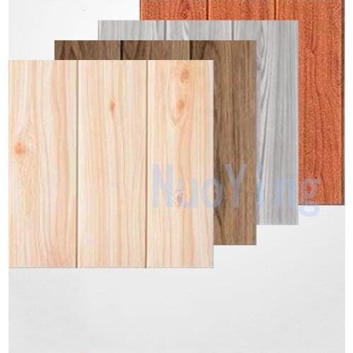 3D PE Foam Wood grain Panel Wall Stickers For Kids Rooms Home Decor Removable Kids Safty Art Mural Self-adhesive DIY Wallpaper