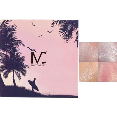 Illuminator Makeup Highlighters for Face Cosmetics Contour Dry Palette SetsHigh Quality Professional Female Contouring Pallet