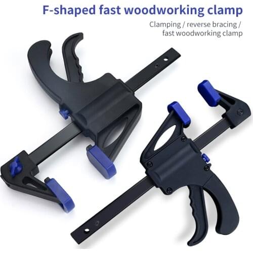 Fast F-Clip Woodworking Reverse Pliers Working Fixture 4 / 6 / 8 / 10 / 12 / 18 / 24 / 36 Inch