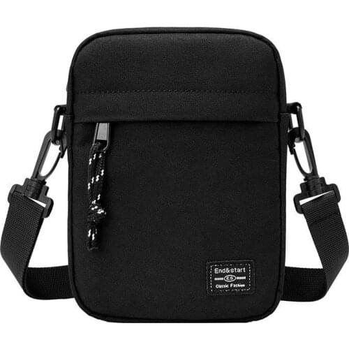 Casual Mini Crossbody Bag Small Mens Shoulder Bag Men Diagonal Small Backpack Light Messenger Phone Bag Boy Chest Pack