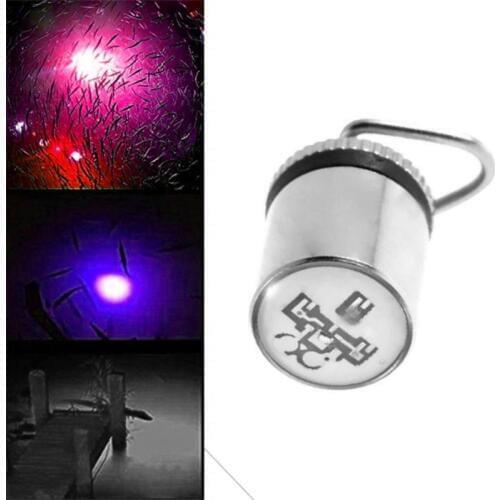 Underwater Light Fish Attraction Lure LED Flashing Light LED Mini Lamp Squid Bait Fishing Baits outdoor fishing Accessories