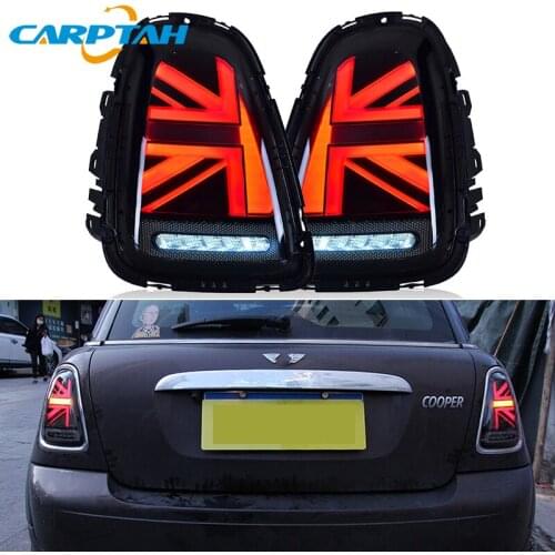 Car Styling Tail Lights Taillight For Mini Cooper R55 R56 R57 Rear Running Light + Brake Lamp + Reverse + Dynamic Turn Signal