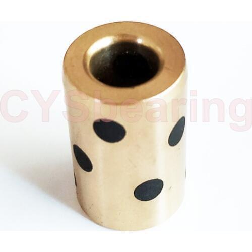 1pc 3d Printer Bearing 8mmx11mmx30mm 8mm Copper Bush Graphite Sleeve For Ultimaker2 XY Sliding Block JDB 8x11x30