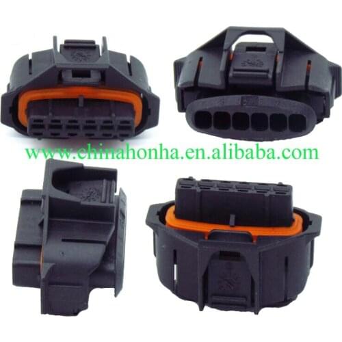 10 pcs 6-pin New 3.5MM Series Six Pins Auto Connector With Terminals New DJB7069Y-3.5-21 1928403204