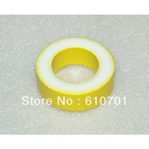 Lot20 13x7x5mm Iron Core Power Inductor Ferrite Rings Toroid Color Yellow White EMC Filter Electronic Circuit Appliance Phone TV