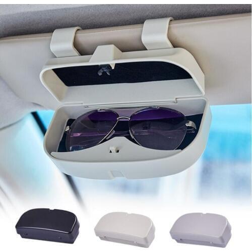 Car glasses storage box for Audi Q3 Q5 SQ5 Q7 A1 A3 S3 A4 S4 RS4 RS5 A5 A6 S6 C6 C7 S5 A7 S7 A8