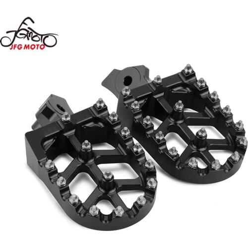For HONDA Z50R XR50R XR70R XR80R XR100R CRF80F CRF100F For Kawasaki KLR650 KL650 Motorcycle CNC Footrest Footpeg Foot Pegs