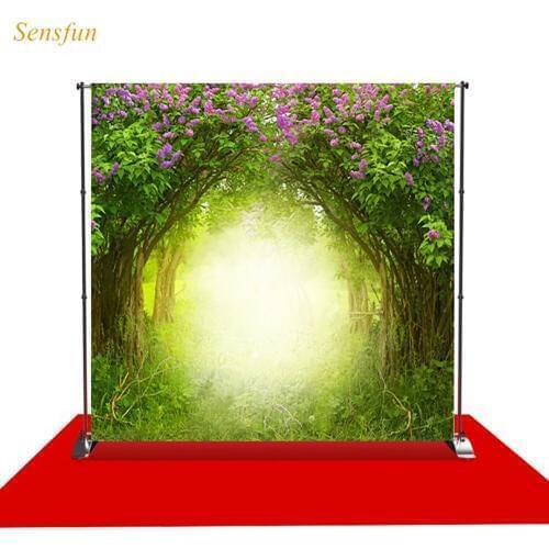 LEVOO Photographic Background Spring Blossoming Trees Forest Bokeh Photography Backdrop Photo Studio Photophone Shoot Props