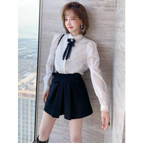 Блузки с галстуком LOVIW China At AliExpress